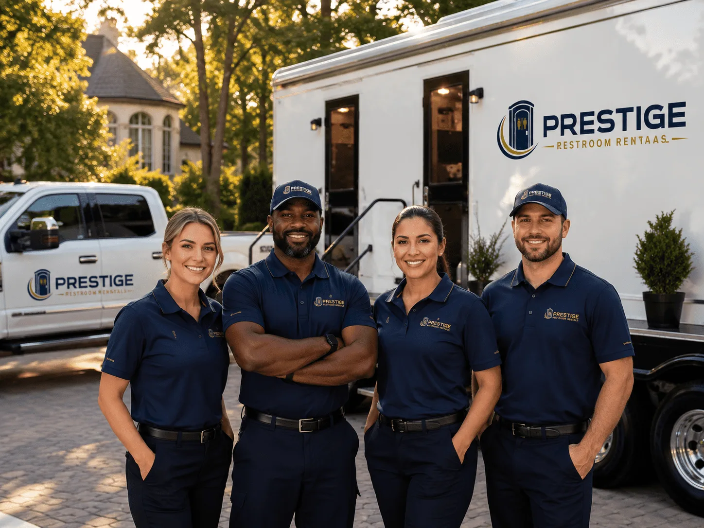 Trusted Luxury Portable Restrooms company in Upper Tract, WV